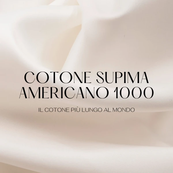 Raso di Cotone Americano TC1000 Supima